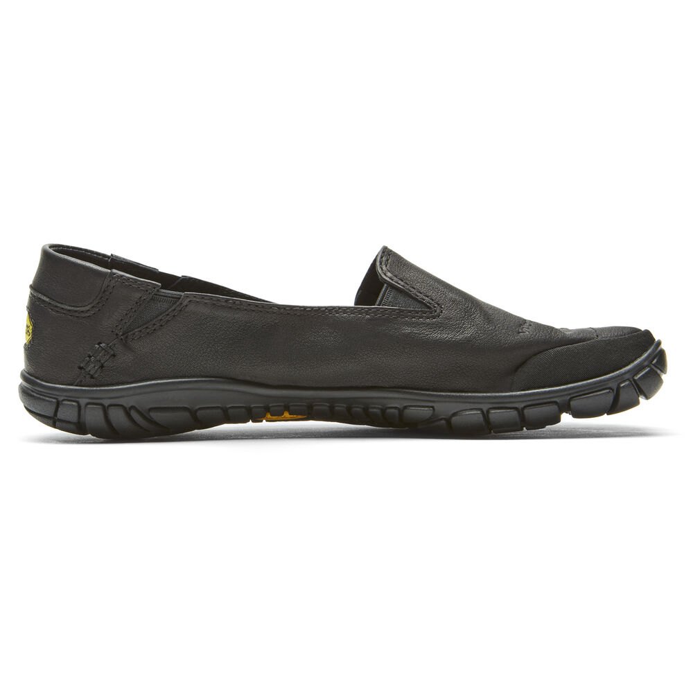 Zapatos Descalzos Mujer Negros - FiveFingers Cvt-Leather - FWSNUO-905